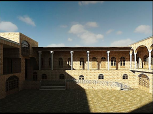 پاورپوینت آسیب شناسی و مرمت سرای لنچ بازار بزرگ اصفهان (به همراه نقشه)