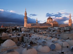 پاورپوینت تحلیل دقیق معماری مسجد جامع اموی دمشق
