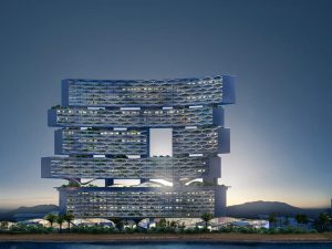 تحلیل معماری هتل سانیا (با باغ های معلق در جنوب چین) - مدرسه معماری